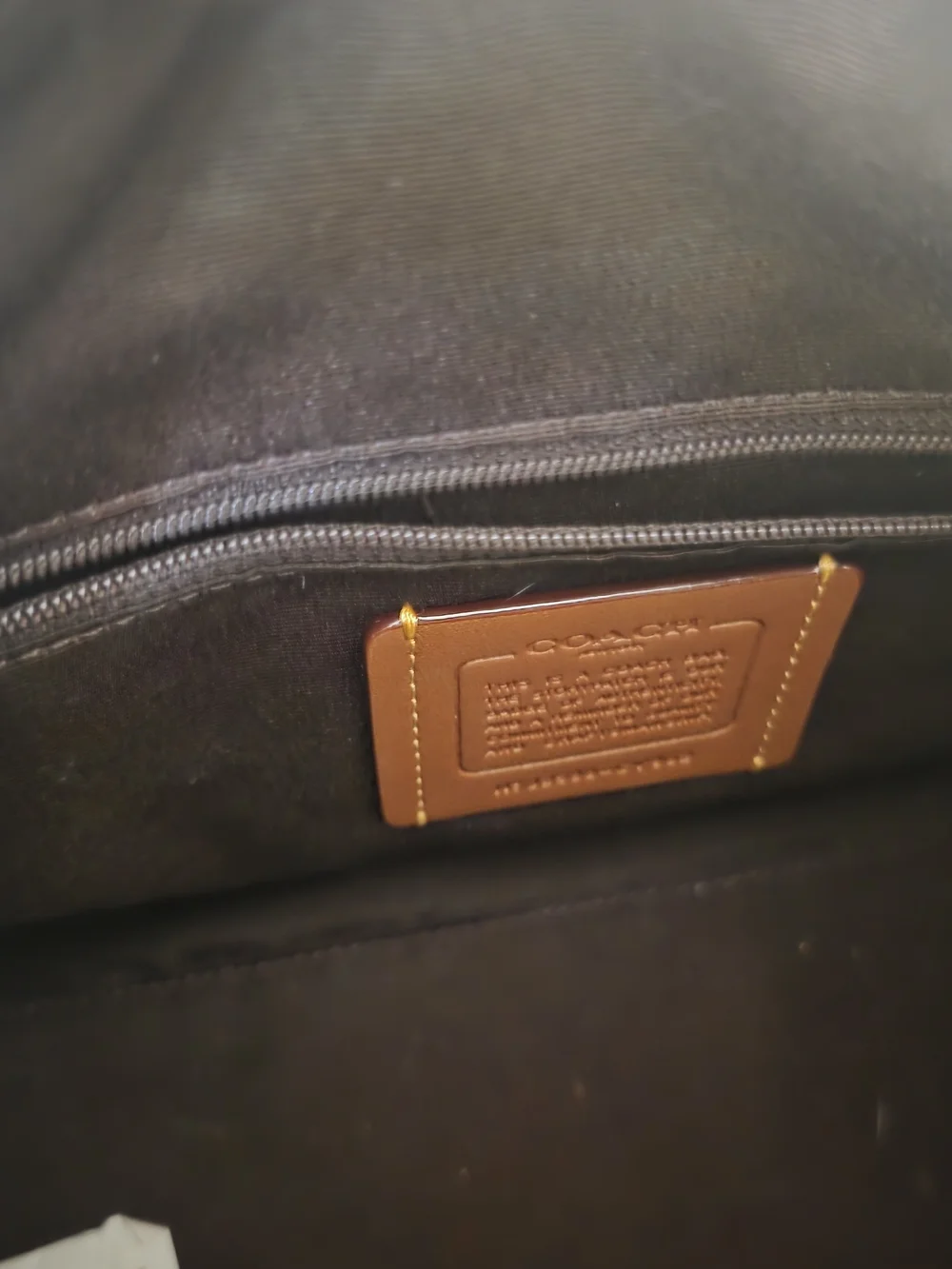 Coach Rowan - Black Pebbled Leather Satchel with Silver Hardware